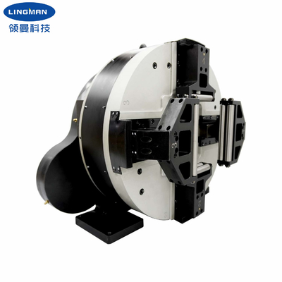 Traction complète 130 mm trou carré main Chuck rotatif tour pneumatique Chuck