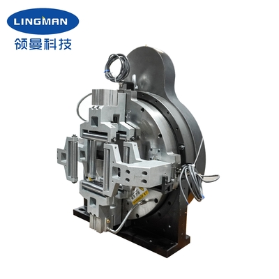 Full-stroke creux professionnel pneumatique avant Chuck F130CF 4 mâchoires pour la coupe au laser à fibres à une pression de 0,2 à 0,9Mpa