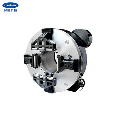 Pleine course de rapport simple Chuck For Laser Pipe Cutting rotatoire pneumatique