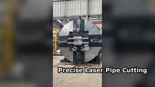Mandrin rotatif laser pour la coupe de tuyaux