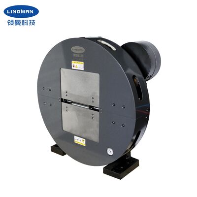 Mandrin laser pneumatique Lingman 245mm à passage creux, force de serrage 2KN et course de mâchoire 235mm pour la coupe de tubes