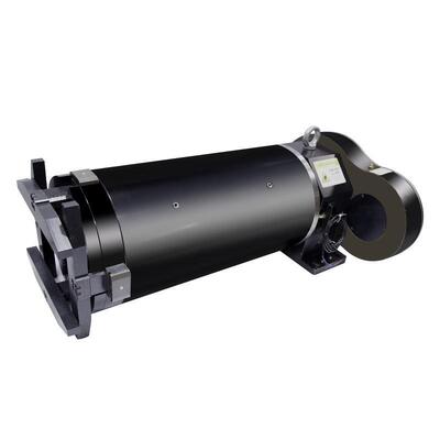 Lingman Laser Chuck R240T à double action à quatre mâchoires avec 80 mm de course à la mâchoire et une force de serrage de 6KN pour la découpe de tubes laser