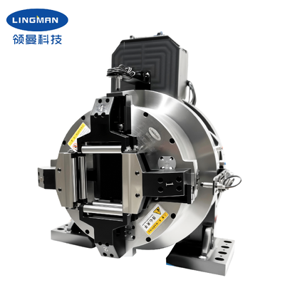 Mandrin laser double face de haute précision Lingman avec conception pleine longueur pour tour CNC