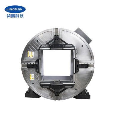 640 mm grand rotatif laser creux avec une force de serrage de 25KN pour la découpe de tuyaux industriels