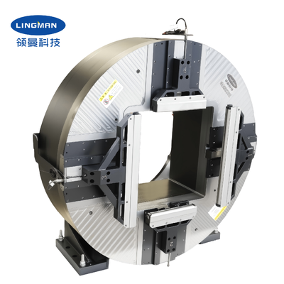 640mm Large Holow Laser Rotary Front Chuck avec une force de serrage de 25KN pour la découpe laser industrielle